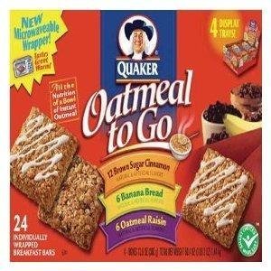 Quaker Oatmeal To Go Variety Pack - 24 Count please note: Does not contain Bananna / Contains Apple