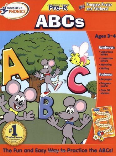 Hooked Phonics Pre-K ABCs Workbook