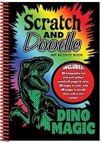 Dino Magic Scratch and Doodle Art Activity Book (Scratch N' Doodle)