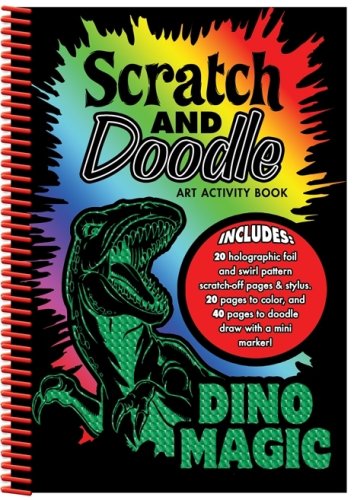 Dino Magic Scratch and Doodle Art Activity Book (Scratch N' Doodle)