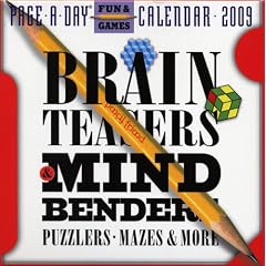Brainteasers, Mind Benders, Puzzlers, Mazes and More Page a Day Calendar 2009 (Page a Day Fun & Games Calendr)