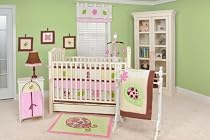 Nursery-To-Go Lady Bug Lucy 10 Piece Bedding Set