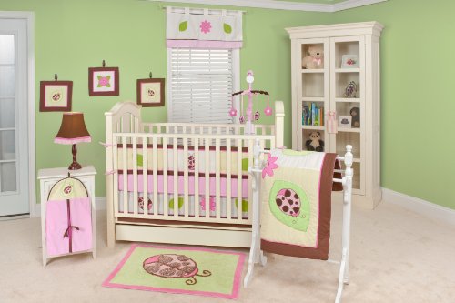 Nursery-To-Go Lady Bug Lucy 10 Piece Bedding Set product image