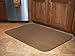House, Home and More Skid-Resistant Carpet Indoor Area Rug Floor Mat - Toffee Brown - 3 Ft X 3 Ft - Non Slip Rubber Backing, Stain Resistant, Dog Friendly, Living Room Bedroom Kitchen Entryway