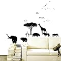 Children's Nursery Room Wall Decal - African Safari