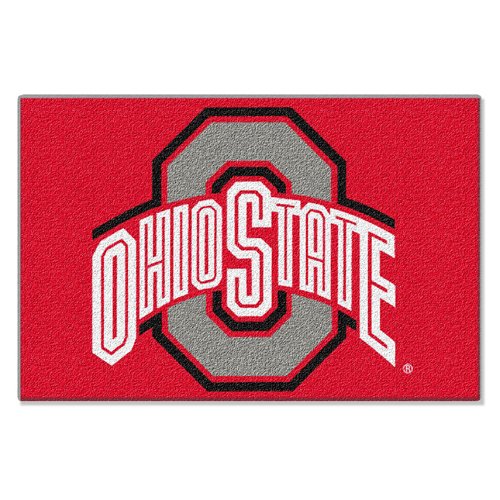 NCAA Ohio State Buckeyes Tufted Rug 20-inch x 30-inch