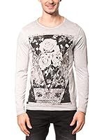 AMERICAN PEOPLE Camiseta Manga Larga Tidus (Gris Perla)