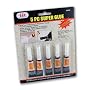 Incredibly Handy Super Glue Value Pack - FIVE 2g Tubes
