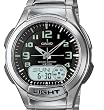 Casio Men's AQ180WD-1BV Ana-Digi Light Watch