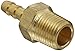 Anderson Metals 57001 Brass Hose Fitting, Adapter, 1/8
