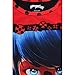 Miraculous Ladybug Girls Pajamas Set with Sleep Mask (10, Miraculous Red)