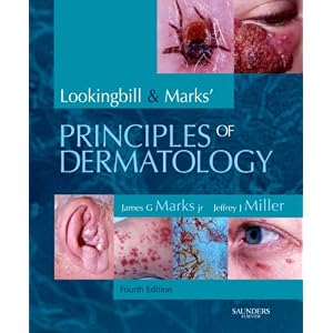 Click here to buy Lookingbill and Marks' Principles of Dermatology (PRINCIPLES OF DERMATOLOGY... by James G. Marks Jr. MD and Jeffrey J. Miller MD.