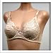  : Jasmin 2 Pack $34 NUDE Sexy C THRU Lace Bra #2621 sz 32A 34A 36A