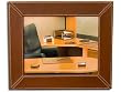 Rustic Brown Leather 8 x 10 Photo Frame