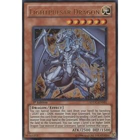  Yu-Gi-Oh! - Lightpulsar Dragon - Structure Deck: Dragons Collide - 1st Edition - Ultra Rare