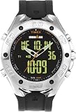 Timex 56381 42-Lap Ironman Triathlon Combo Watch with Black Rubber Strap
