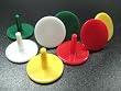 GOGO 3/4 inch Plastic Ball Markers (Price/50 pcs), Golf Accessories