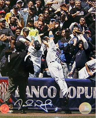 David Wright New York Mets - Diving Into Stands - 8x10 Autographed Photograph
