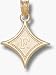Furman Paladins Diamond with F Lapel Pin - 10KT Gold Jewelry
