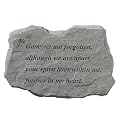 Gone Yet Not Forgotten Memorial Stone