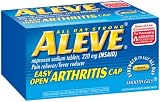 Aleve All Day Strong Pain Reliever/Fever Reducer Gelcaps, 80-Count Bottles (Pack of 2)