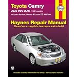 Toyota Camry,Avalon,Solara,Lexus ES300/330 Repair Manual 2002-2005 (Haynes Automotive Repair Manual) book cover