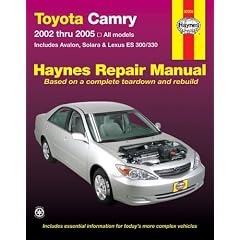 Toyota Camry (02 - 05) (Haynes Repair Manuals)