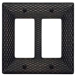 Tools & Hardware : Atlas Homewares MANPDR-VB Mandalay 4-7/8-Inch by 4-7/8-Inch Double Rocker