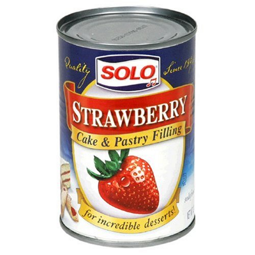 Solo Strawberry Pie Filling ~ 6 Pack by Solo