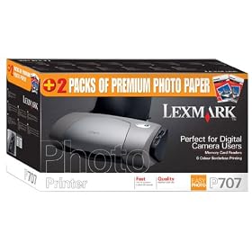 Lexmark  P707 PhotoPrinter with Free Paper