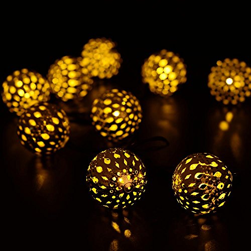 Moroccan ball lights