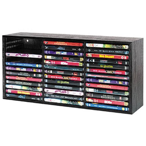 Hama DVD Storage Box Black (39 capacity)