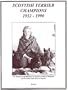 Scottish Terrier Champions 1952-1990