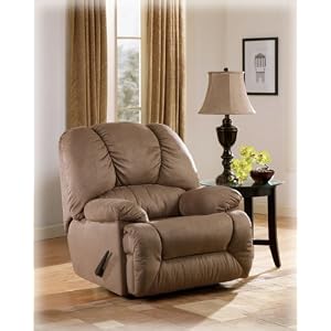 Duraplush Mocha Rocker Recliner by Ashley Furniture