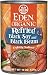 Eden Organic Canned Beans, Refried Black & Black Soy, 15-Ounce Cans (Pack of 12) Image