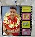 Elvis Presley 3-D Blue Hawaii Album Cover Christmas Ornament #RK0001