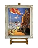 The Hotel of the Roches Noires - Monet Large Framed Art Print on Canvas