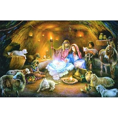 No Room at the Inn 1000pc Jigsaw Puzzle by Tom duBois