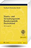 Produkt-Bild: Staats- und Verwaltungsrecht Bundesrepublik Deutschland: Mit Europarecht (Textbuch Deutsches Recht)