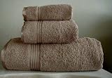 Review MARRIKAS  / MARRIKAS Egyptian Cotton 6 Piece Towel Set TAUPE, TAUPE