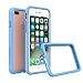 iPhone 7 Plus Case - RhinoShield [CrashGuard] Bumper [11 Ft Drop Tested] No Bulk [ShockSpread Technology] Thin Lightweight Protection - Slim Rugged Cover [Baby Blue]
