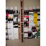 Eco-Friendly Mahogany One Column Standard Kit Wine Rack