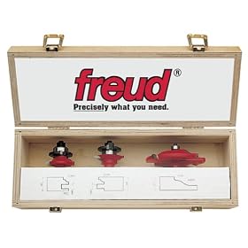 Freud 97-104 3-Piece Cabinet Bit Set