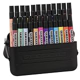 Double-Ended Art Markers with Case, 48 Assorted Colors/Set SAN00098