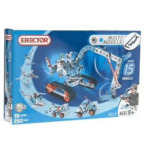 Erector Multi Model Construction Set by Erector