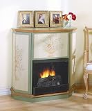 Colette Ivory Hand-Painted Fireplace