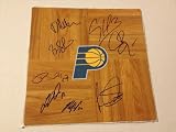 2012 INDIANA PACERS Team Signed Autographed NBA Basketball Floorboard COA