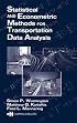 Statistical AND Econometric Methods FOR Transportation Data Analysis