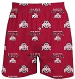 Ohio State Buckeyes Mens Supreme Red Boxer Shorts (M=32-33)