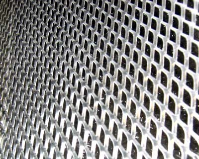 MESH GRILL INSERTS - Universal Diamond Cut Mesh Grilles (2 Sheets) 42in. By 11in.